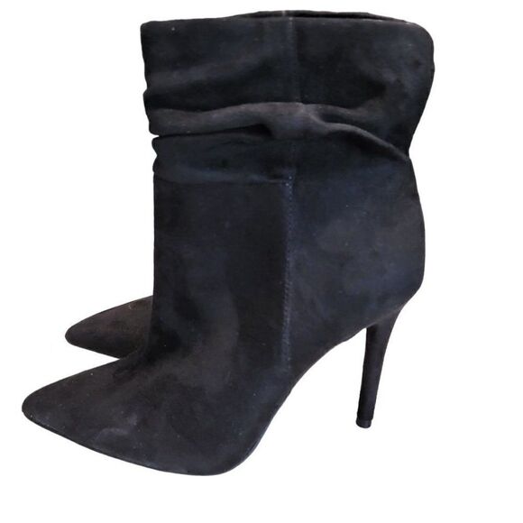 Jessica Simpson JS-LALIE Black Suede Boots - 5 1/2 M NWT - Picture 3 of 5